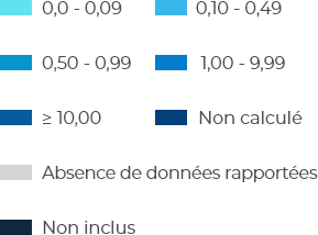 Taux de notification (N/100 000)